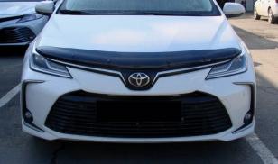 Дефлектор капота (мухобойка) Toyota Corolla 2013- (Тойота Королла) SIM